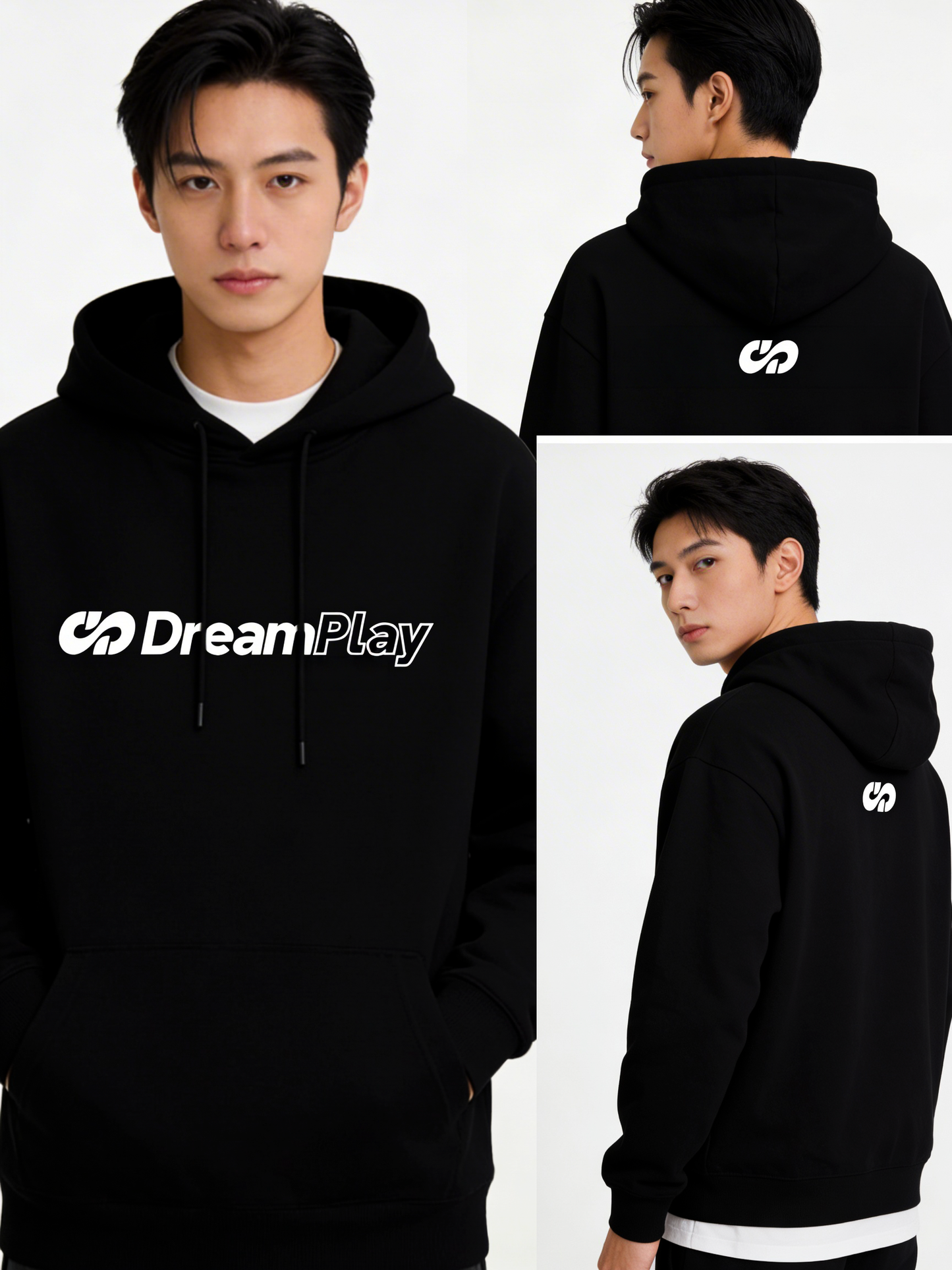 DreamPlay Official Black Hoodie