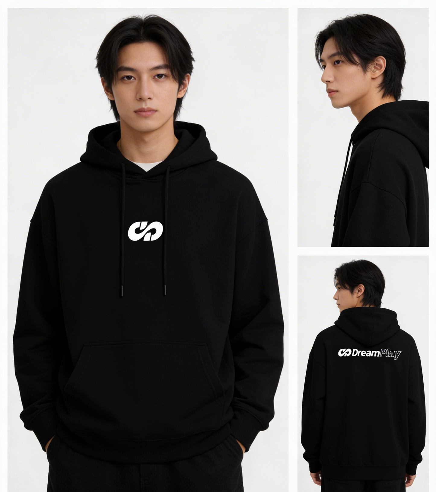 DreamPlay ICON Black Hoodie