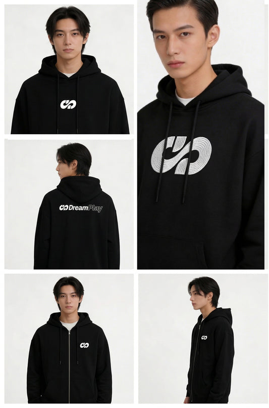 DreamPlay ICON Black Hoodie